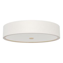 Open Design OR86058 - Plafonieră ZALINDRO, 6 x E27 (max. 15 W), 230 V, Ø74,5 cm, alb/auriu