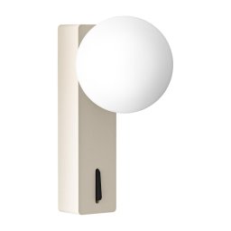 Open Design OR85587 - Aplică de perete BOLETTA 1xG9/8W/230V bej