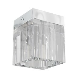 Open Design OR81039 - Spot CUBO 1xG9/8W/230V sticlă transparentă/crom lucios