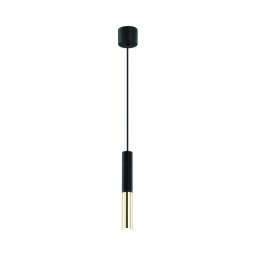 Open Design OR80810 - Pendul SLIMI pe cablu 1xG9/3,5W/230V negru/auriu