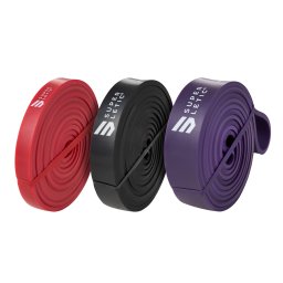 Capital Sports Uros Powerbands, set de 3 piese, cauciuc de fitness, loop, 100% latex (-)