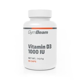 GymBeam Vitamina D3 1000 IU 60 caps.