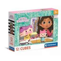 Clementoni: Cuburi de poveste Casa lui Gabi - set 12 piese