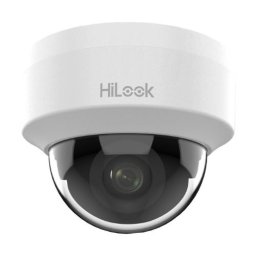 Camera supraveghere IP HiLook IPC-D141H-C, 4MP, lentila fixa 2.8 mm, IR 30m, Dome, PoE, H.265+, DWDR, carcasa plastic, interior