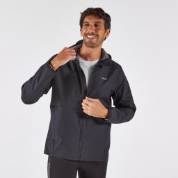 Geacă impermeabilă RUN 100 Negru bărbați