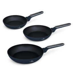 BERLINGER HAUS BH/8379 Deep Sea Collection 3 cu părţi tigaie set Matt albastru