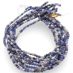 Sirag Sodalit sfere 4mm mate, 37-38cm