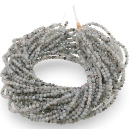 Sirag Jasp Kiwi sfere 4mm, 37-38cm