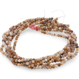 Sirag Agat crazy lace sfere 4mm mate, 37-38cm