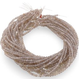 Sirag Agat gri sfere 4mm, 37-38cm