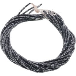 Sirag Hematit discuri fatetate 4mm, 40cm