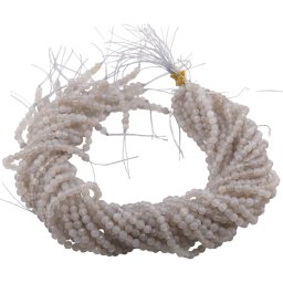 Sirag Agat gri sfere fatetate 4-5mm, 36-37cm