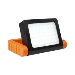 Proiector LED solar reglabil, reîncărcabil, 10 W, USB 5 V, 6500 K, IP44, 1800 mAh