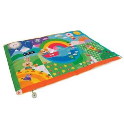 Covoras clementoni multicolor cu activitati pentru bebelusi, cl17802