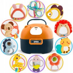 Cutie cu 10 jucarii pentru copii ricokids 773800