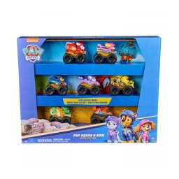 Paw patrol, set cadou 7 piese vehicule de salvare, spm 6070169
