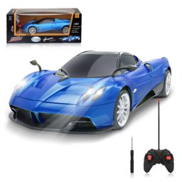 Masina cu telecomanda kool speed car scara 1:16 pagani huayra roadster albastru, 10485g