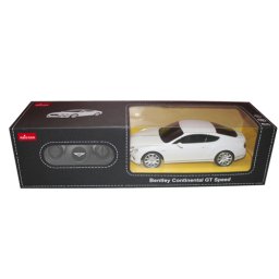 Masina cu telecomanda rastar 1/24 bentely continental gt speed alb 48600