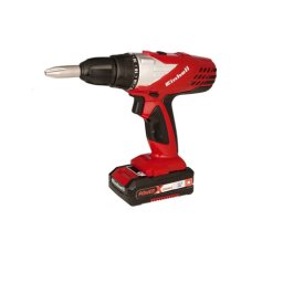 Trusa 7 piese surubelnita electrica cu acumulator detasabil si 4 accesorii de insurubat, multicolor einhell kids 41781