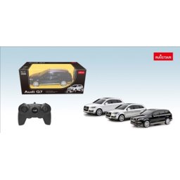 Masina rc 1:24 audi q7, negru, 27300