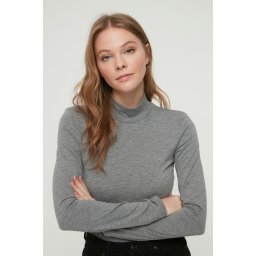 Top dama, Trendyol TWOAW21BD0008/burgundy
