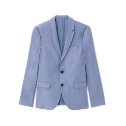 Celio Linen jacket slim Buhot2 - Men's