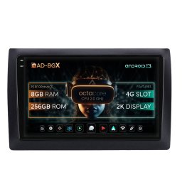 Navigatie 2K Fiat Stilo Android OS, X-Octacore 8GB RAM + 256GB ROM, 9.5 Inch - AD-BGX90082K+AD-BGRKIT356V2