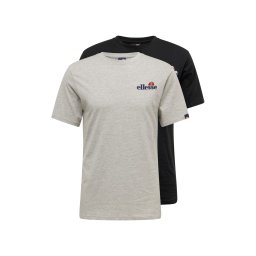 ELLESSE Tricou 'Voodoo' bleumarin / gri amestecat / portocaliu / negru