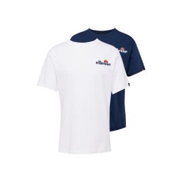 ELLESSE Tricou 'Voodoo' bleumarin / portocaliu / alb