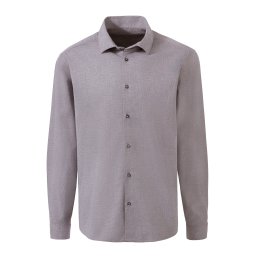 H.I.S Cămaşă business gri / negru