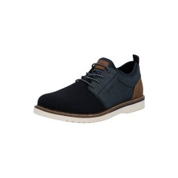 Rieker Pantofi cu șireturi sport albastru marin / safir / maro