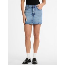 GUESS JEANS Fustă albastru denim