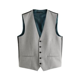 Next Vestă de costum gri / negru