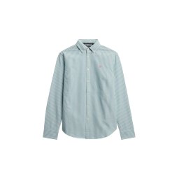 Superdry & Co Bluză verde / alb