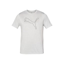 PUMA Tricou funcțional 'Tad Essential' gri deschis / negru