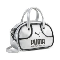 PUMA Poșete gri argintiu / negru