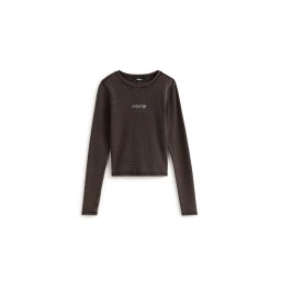 VANS Tricou 'Teri' ciocolatiu / negru / alb