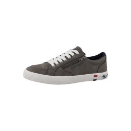 TOM TAILOR Sneaker low albastru închis / pământiu