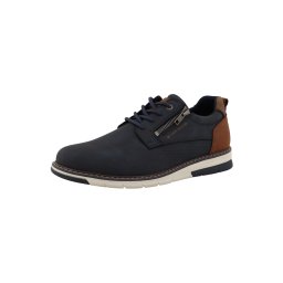 TOM TAILOR Sneaker low bleumarin / maro