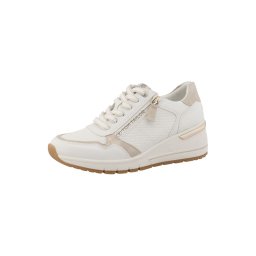 TOM TAILOR Sneaker low bej / alb