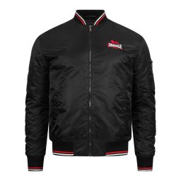 LONSDALE Geacă de primăvară-toamnă 'Carey' roșu / negru / alb