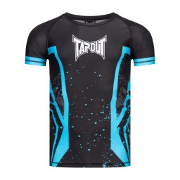 Tapout Tricou funcțional 'Kendall' negru / alb