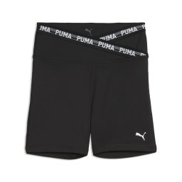 PUMA Pantaloni sport 'Strong' negru / alb