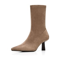 Bershka Botine nisipiu