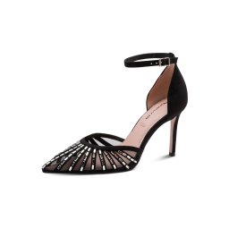 Tamaris Pumps negru / argintiu