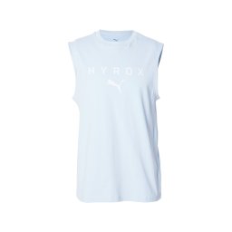 PUMA Tricou funcțional 'PUMA x HYROX' albastru pastel / alb