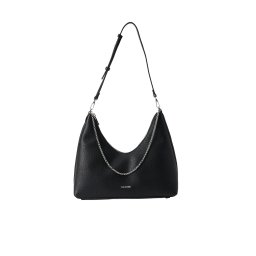 Calvin Klein Geantă de umăr negru / argintiu