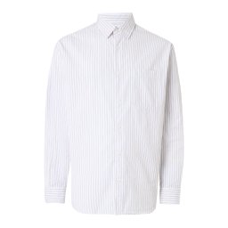 JACK & JONES Cămaşă business 'JJCOLE' gri argintiu / gri deschis