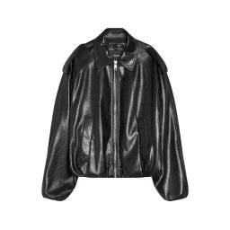 Bershka Geacă de primăvară-toamnă negru
