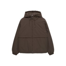 Pull&Bear Geacă de primăvară-toamnă ciocolatiu